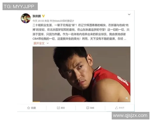 张庆鹏:从篮球场上的拼搏者到人生舞台上的成功典范 张庆鹏:从篮球场上的拼搏者到人生舞台上的成功典范